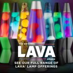 Lava The Original Lamp - 14.5 Neon Pink - Classic Liquid Motion Lamp - Green/Yellow and Blue Liquid - Item #2383 (Amazon Exclusive)